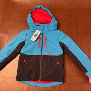 Dakine Youth Snow Jacket in Blue and Black